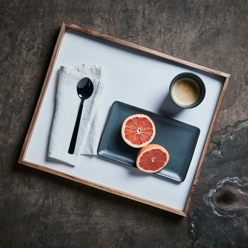 Aida RAW Northern Green tallerken 23,5x15 cm