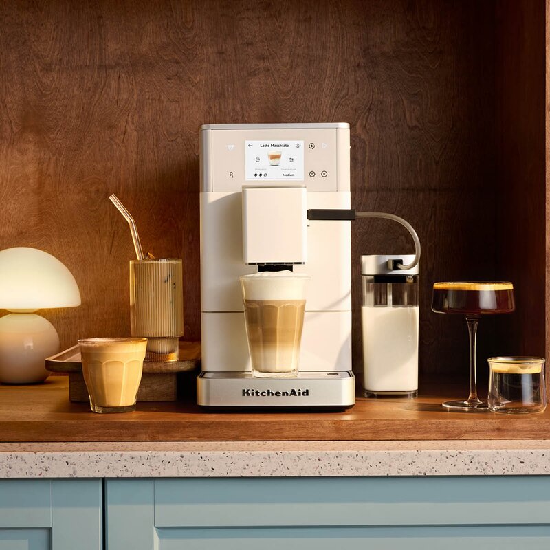 KitchenAid Espressomaskin KF4 automatisk melkesystem porcelain