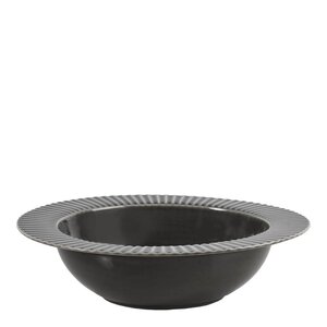 Sagaform Coffee & More dyp tallerken 22 cm grå
