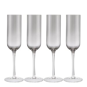 Blomus Fuumi champagneglass 22 cl 4 stk smoke