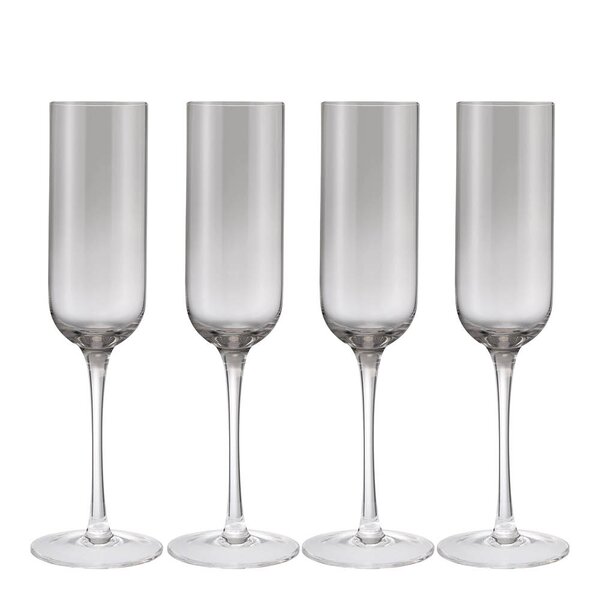 Blomus - Fuumi champagneglass 22 cl 4 stk smoke