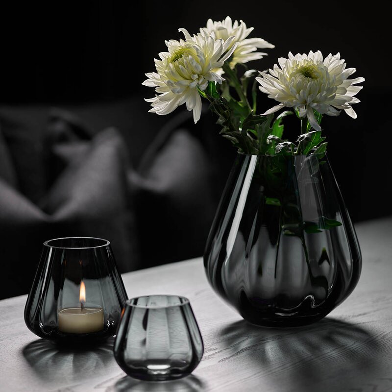 Magnor Rocks lykt xo 19x22 cm koksgrå