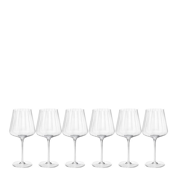 Georg Jensen Bernadotte rødvinsglass 80 cl 6 stk
