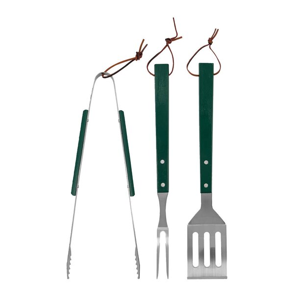 Nicolas Vahé BBQ grillsett 3 deler akasie grønn