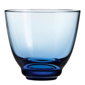 Holmegaard Flow vannglass 35 cl blå