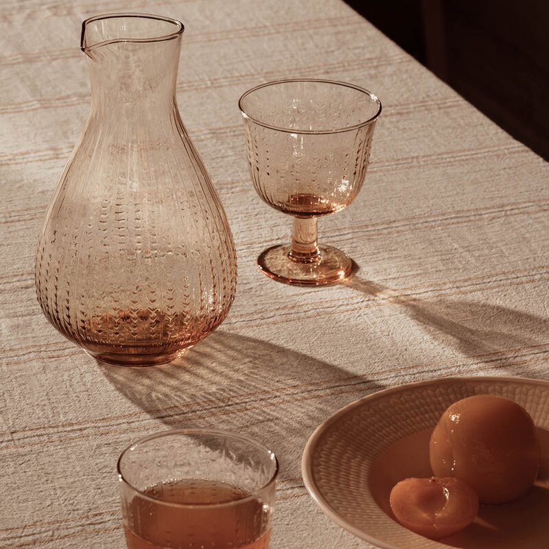 Rörstrand Swedish Grace glass m/stett 25 cl 2 stk Jubilee