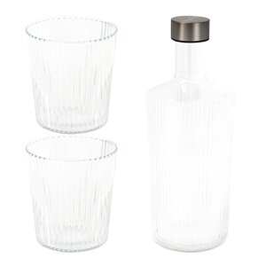 Paveau Ribbed Elegance gaveeske White Haven 3 deler 