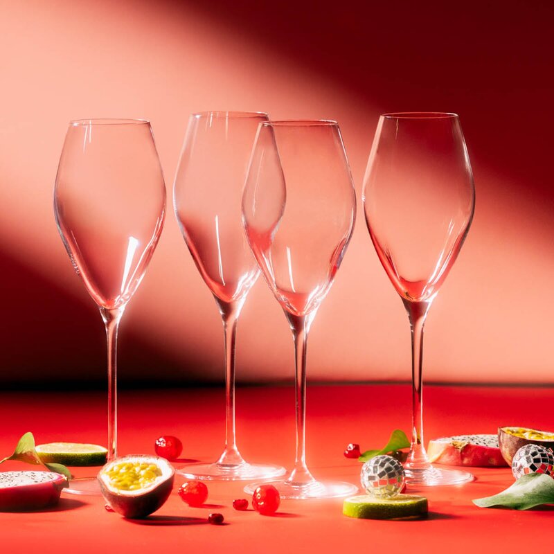 Magnor Fryd champagneglass 27 cl 4 stk klar