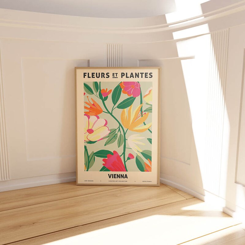 Poster & Frame PSTR Studio poster 50x70 cm zoe fleurs et plantes vienna