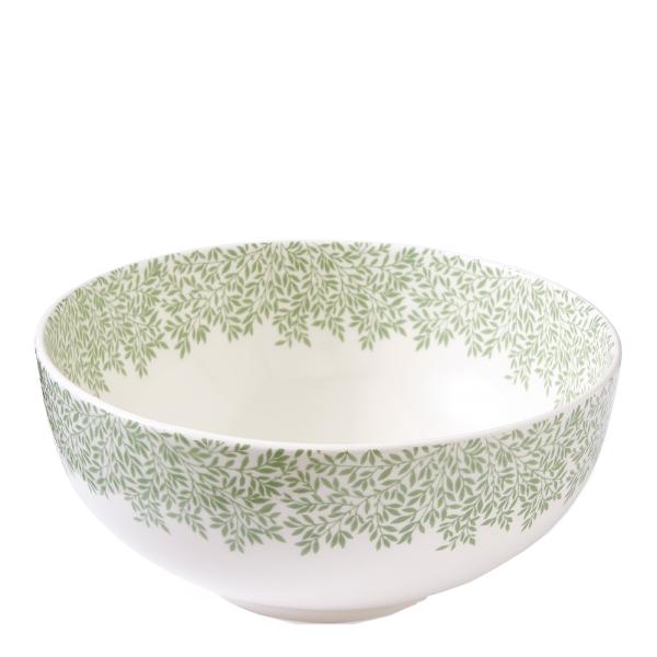 Spode Morris & Co serveringsskål Standen 23 cm grønn