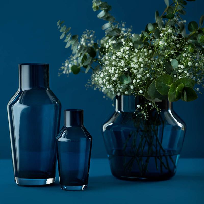 Magnor Symre vase 18 cm blå