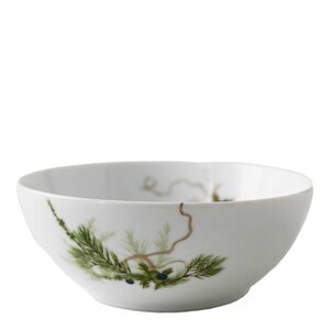 Magnor Nostalgi liten bolle 15 cm hvit/grønn