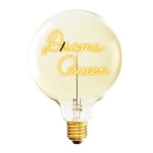 Elements Lighting MITB lyspære LED 17 cm Drama Queen ravfarget