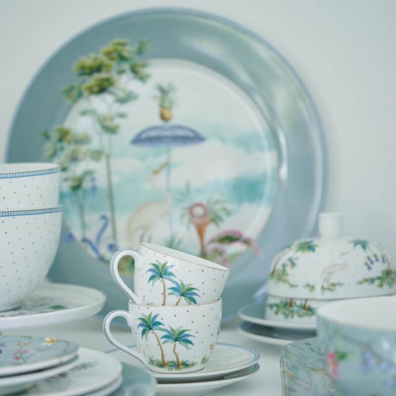 Pip Studio Jolie tallerken 21 cm lyseblå