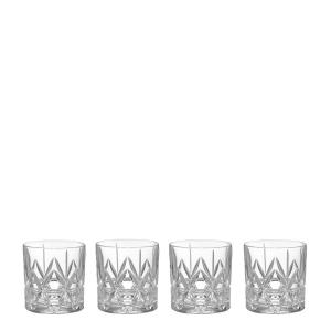 Orrefors Peak Double Old Fashioned glass 34 cl 4 stk 