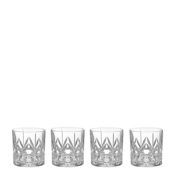 Orrefors Peak Double Old Fashioned glass 34 cl 4 stk 
