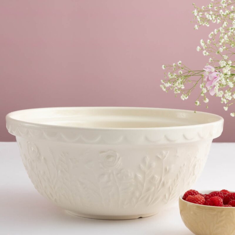 Mason Cash In The Meadow blandeskål S12 4L Rose krem