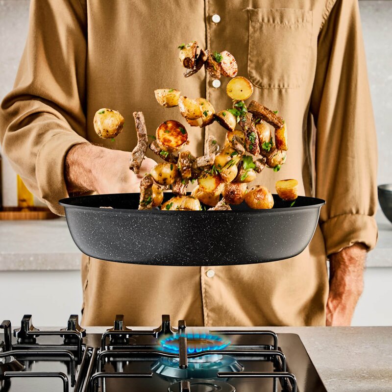 Tefal Exceptional Ceramic stekepanne 20 cm svart