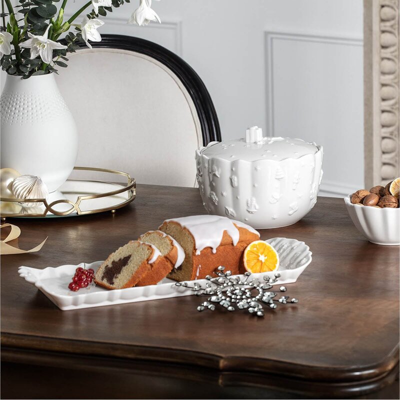 Villeroy & Boch Toy-s Delight Royal Classic sandwichtallerken 40x16 cm hvit