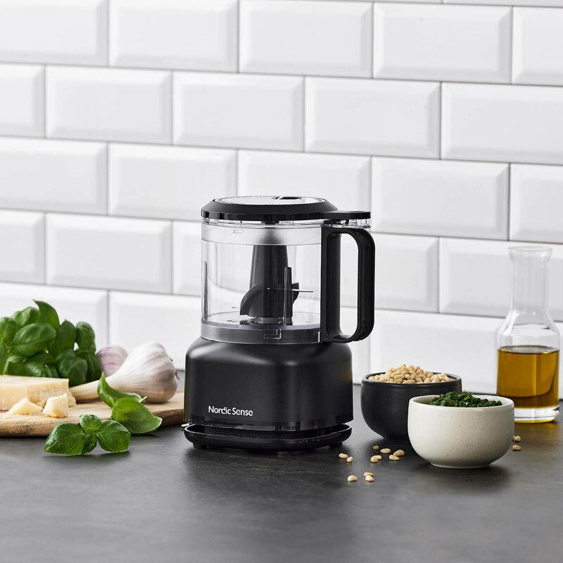 Nordic Sense Minihakker 0,5L 250W matt svart