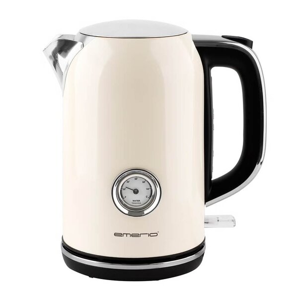 EMERIO Retro vannkoker 1,7L beige