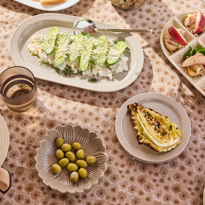 Sagaform Inka asjett 17 cm beige