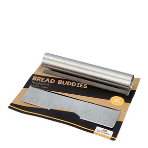 Birkmann Bread Buddies deigskrape 15 cm rustfritt stål