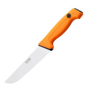 EKA Pro slaktekniv m/bredt blad 18 cm oransje