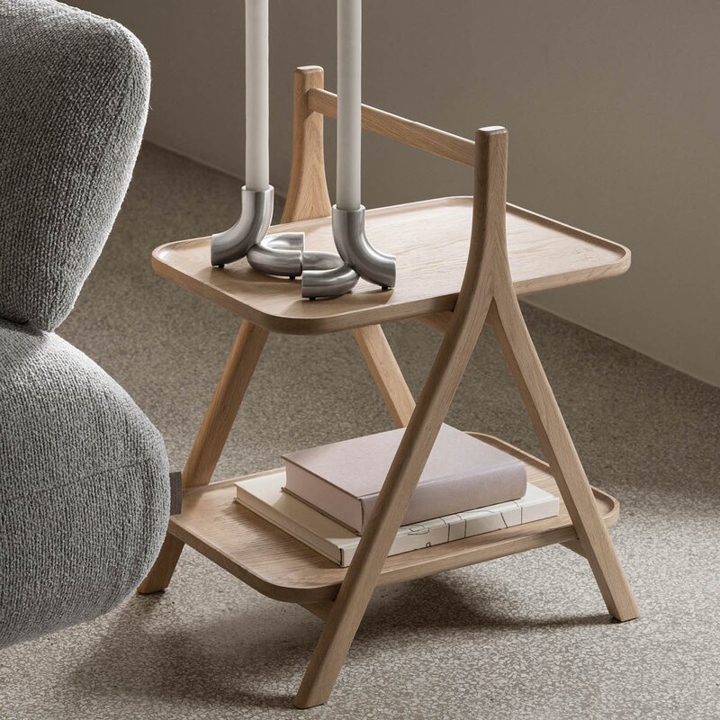 Blomus Eta sidebord 58x36x46 cm eik