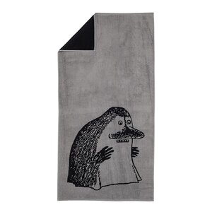 MoominArabia Mummi badehåndkle 70x140 cm Hufsa grå