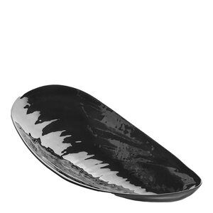 Serax Les Objets Mouleversants skål M 30,5x14 cm svart