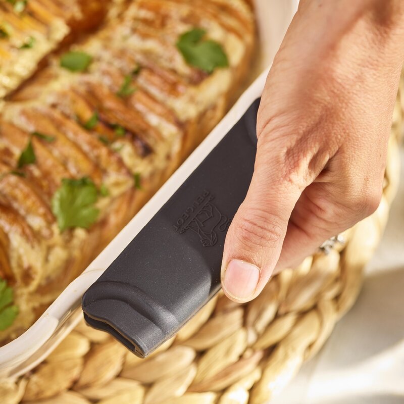 Peugeot Appolia silikonhåndtak 11 cm 2 stk svart