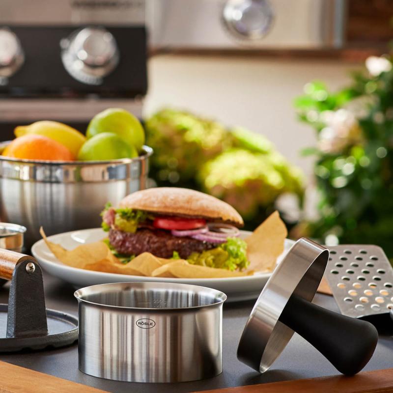Rösle Hamburgerpresse pro 9 cm
