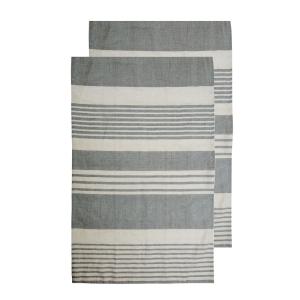 Sagaform Ella Hamam kjøkkenhåndkle 2 stk 50x70 cm grå