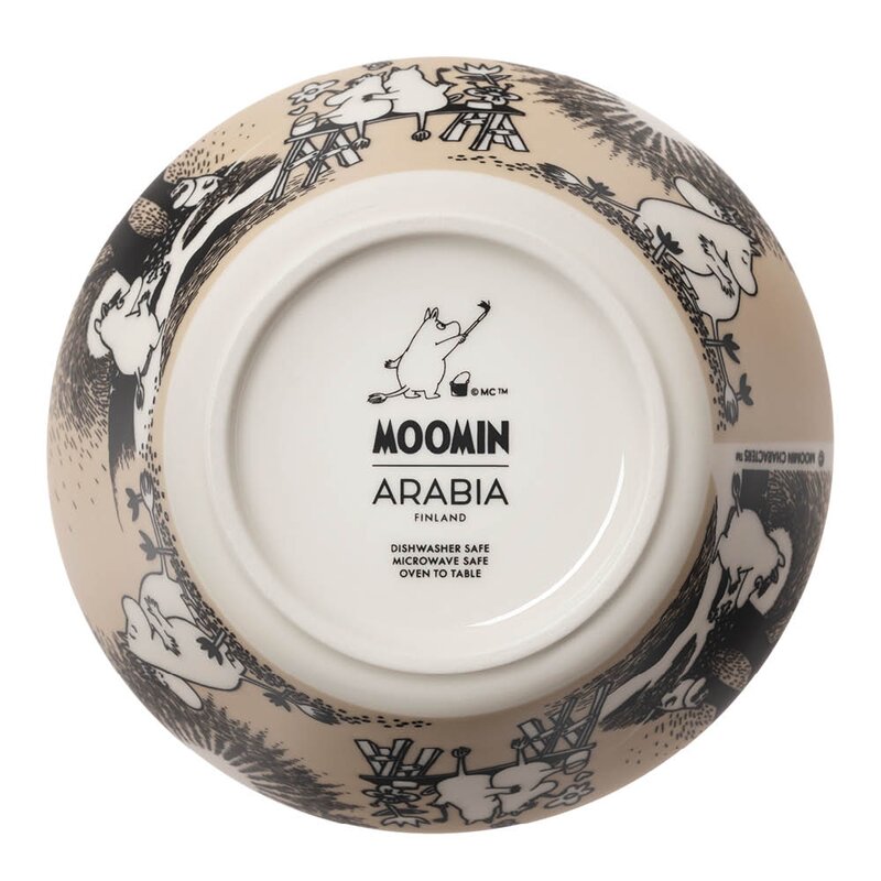 MoominArabia Mummi bolle 15 cm Kjærlighet beige