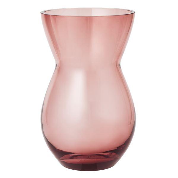 Holmegaard Calabas vase 21 cm burgundy