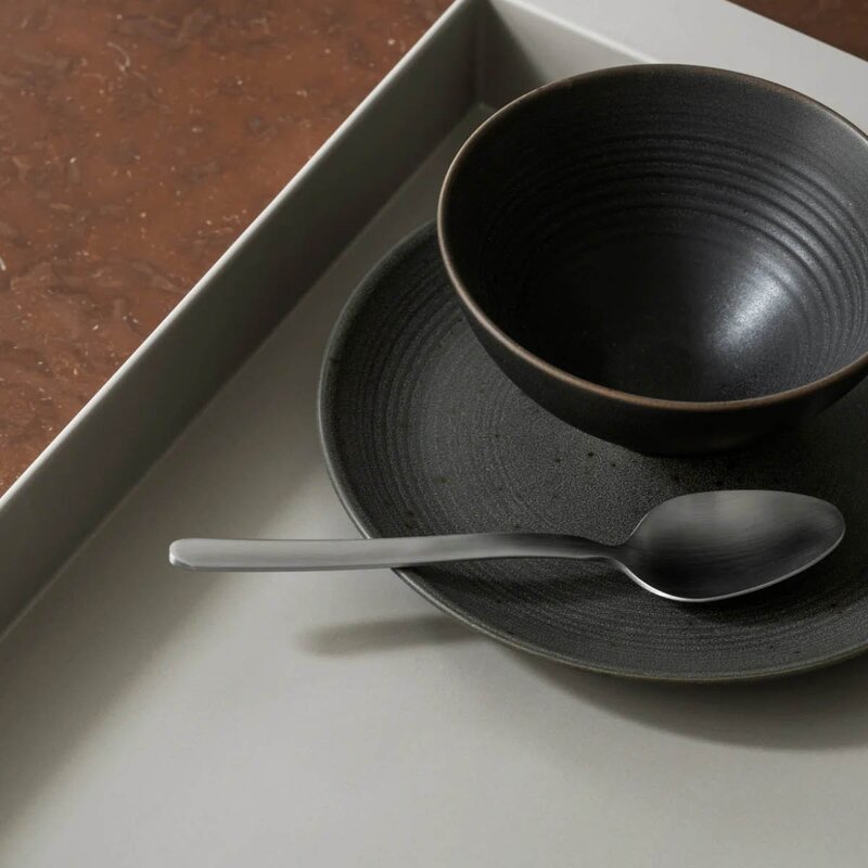 Blomus Kumi skål M 14 cm mørk brun