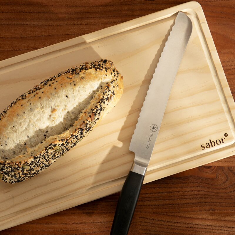Sabor Trevig skjærefjøl m/blodrand 45x24,5 cm accoya
