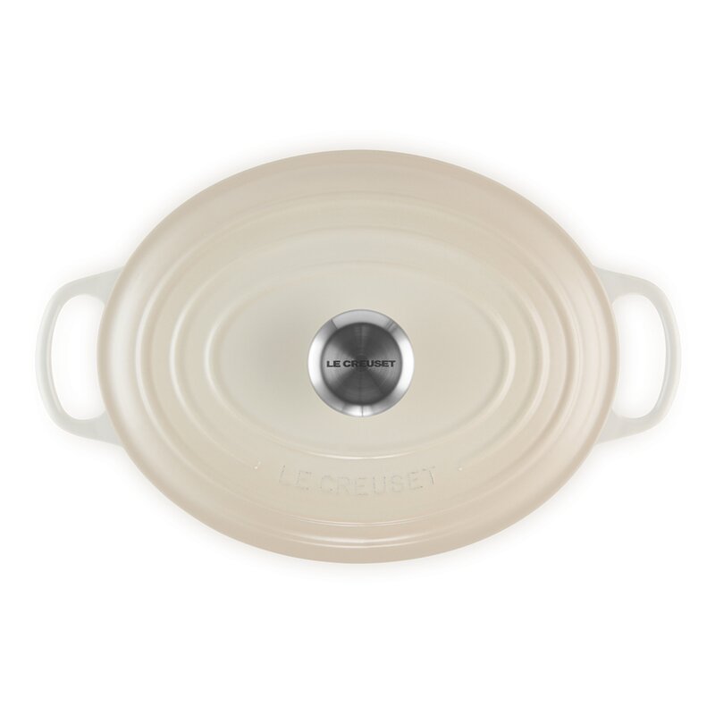 Le Creuset Oval gryte 4,1L meringue