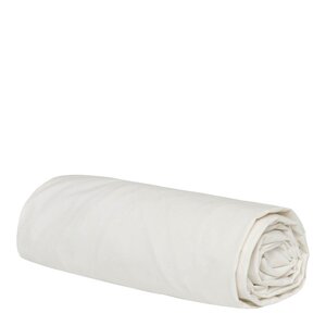 Høie Flanell formsydd laken 90x200x25 cm krem