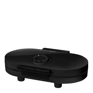 CHAMPION Vaffeljern dobbel VJ600 1600W svart