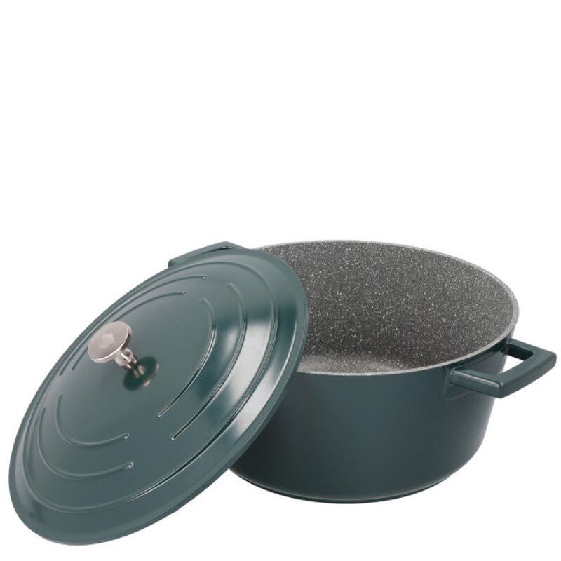 MasterClass Cast Aluminium gryte 5L 29 cm hunter green