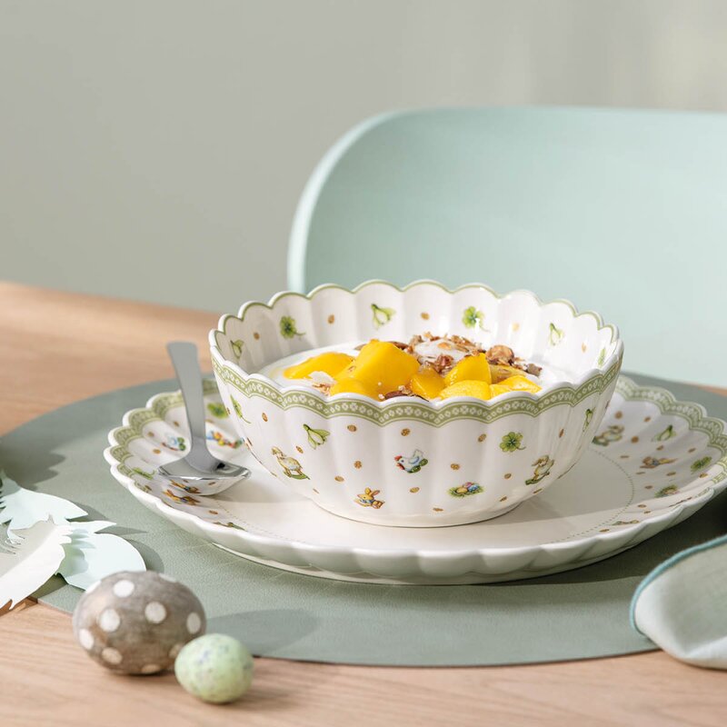 Villeroy & Boch Easter Delight skål 17,5 cm 62 cl hvit