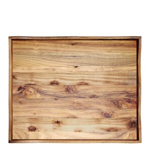 Aida Raw serveringsbrett 45x38 cm vendbar teak