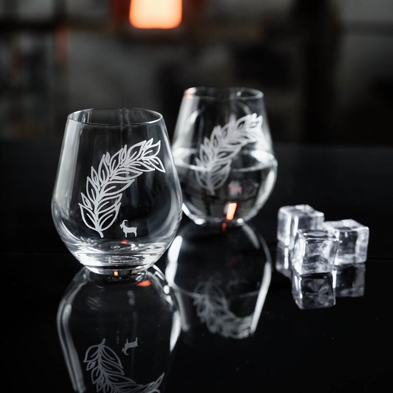 Magnor Goat vannglass/telysholder 42 cl klar