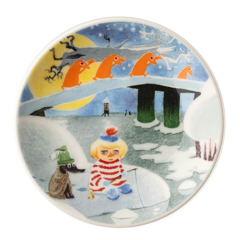 MoominArabia Mumin miniasjett 10,5 cm Vinternattsglød