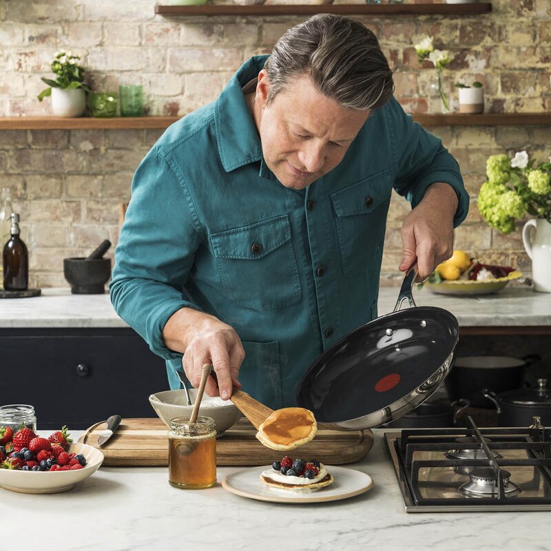 Jamie Oliver Smart Cook SS stekepanne 28 cm keramisk