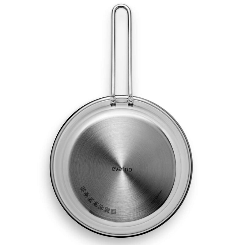 Eva Trio Stainless Steel stekepanne 26 cm Slip-Let® belegg