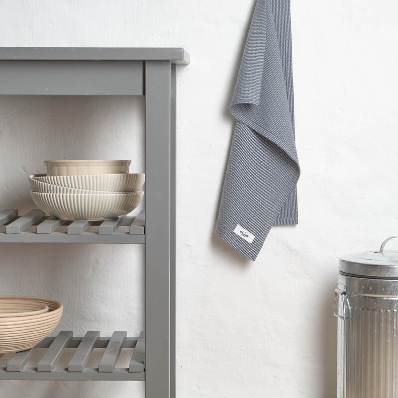 The Organic Company Kjøkkenhåndkle 35x60 cm stone greyblue stone