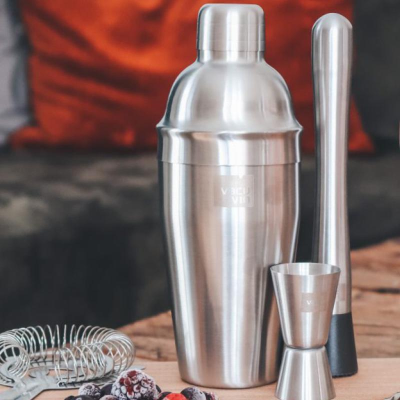 Vacu Vin Cocktailshaker i metall